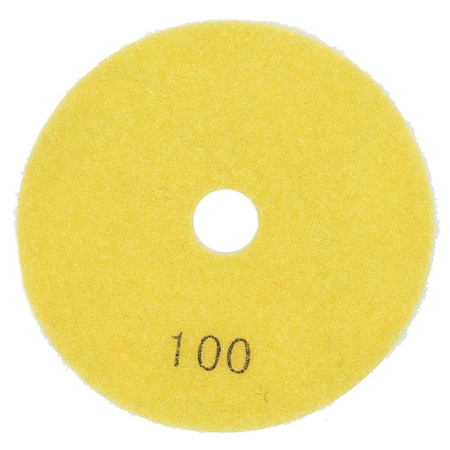 Specialty Diamond 4 Inch 100 Grit Resin Diamond Polishing Pad E4100